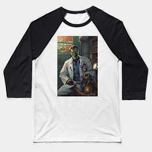 Zombie doctor in apocalypse Baseball T-Shirt